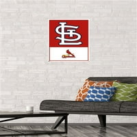 St. Louis Cardinals - Poster Wall Logo, 14.725 22.375