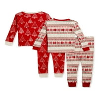 Pidžama Set za novorođenčad i mališane, 4 komada