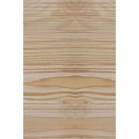 Ekena Millwork 14 W 36 h Americraft Four Board Vanjsko pravo Real Wood spojena je kapci za ploče-n-batten w z-bar,
