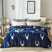Jednostavno Daisy 14 20 Moderni monogram ukrasni jastuk za bacanje, jesen plava